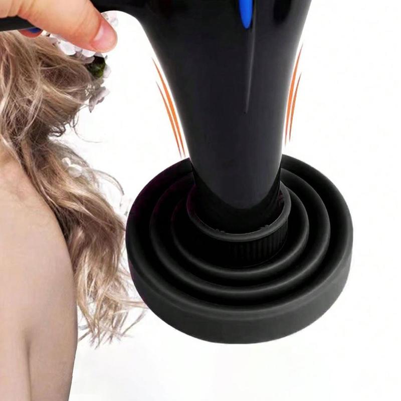 Foldable Hair Dryer Diffuser, 1 Count Portable Hair Dryer Diffuser, Hair Dryer Attachment, Heatless Hair Styling Tool for Home & Travel