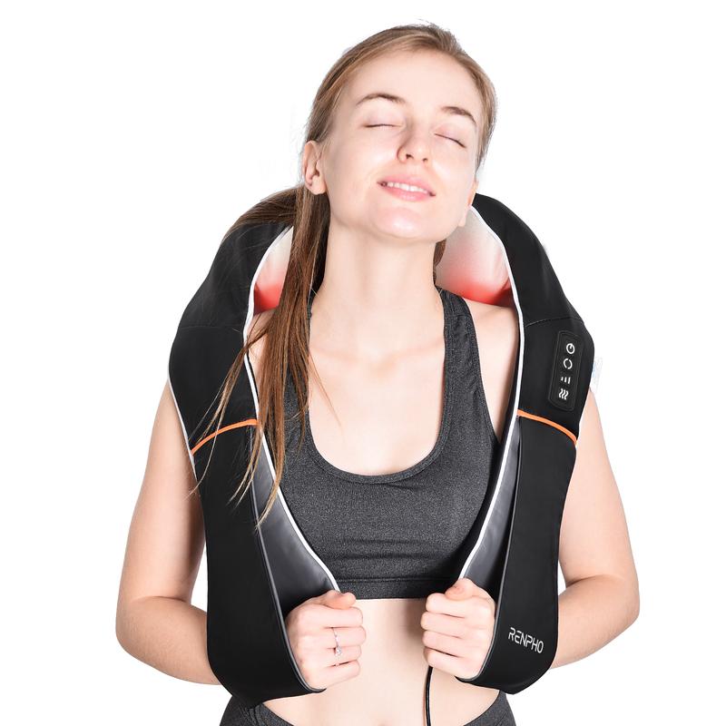 RENPHO Shiatsu Neck and Shoulder Back Massager with Heat