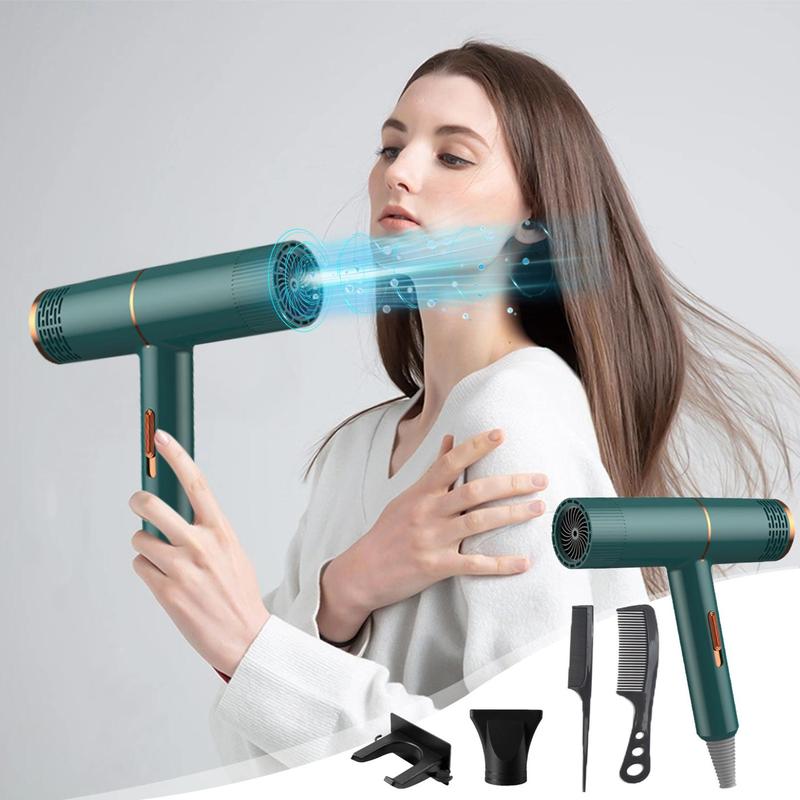 Black Fridays Deal, Hair Dryer with Diffuser, High Speed Ionic Blow Dryer for Women, Portable Travel Hairdryer Powerful Ionic Blow Dryer For Fast Drying, Travel Hair Blow Dryer Lightweight Portable Hairdryer For Women, Cold 2 Heating 2 Speed Settings