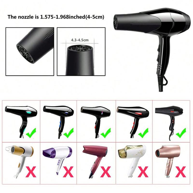 Foldable Hair Dryer Diffuser, 1 Count Portable Hair Dryer Diffuser, Hair Dryer Attachment, Heatless Hair Styling Tool for Home & Travel