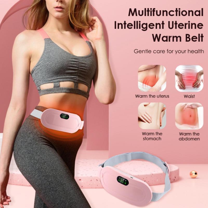 Summer Portable Heating Pad, Comfort Electric Heating Belt, Fast Heating Warm Belt, Heating Pad for Stomach Pain, Belly & Back Heating Belt, Cordless Heating Pad Fast Heating Warming Belt, Heat Stick, Summer Gift,  Magic Heat Compress