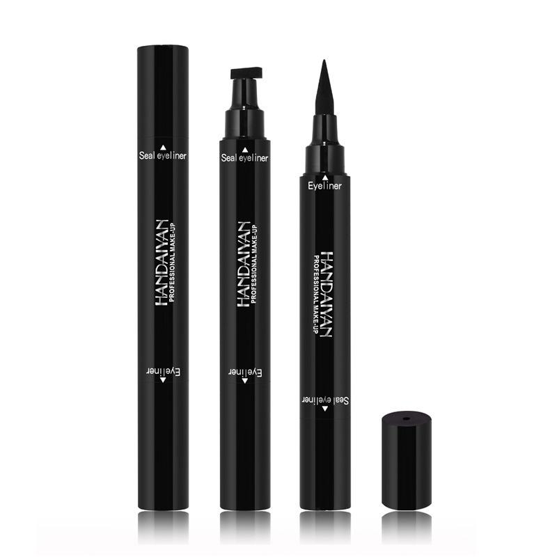 Double-ended sealed eyeliner two-in-one long-lasting waterproof and non-fading color makeup and cosmetics mix Blend