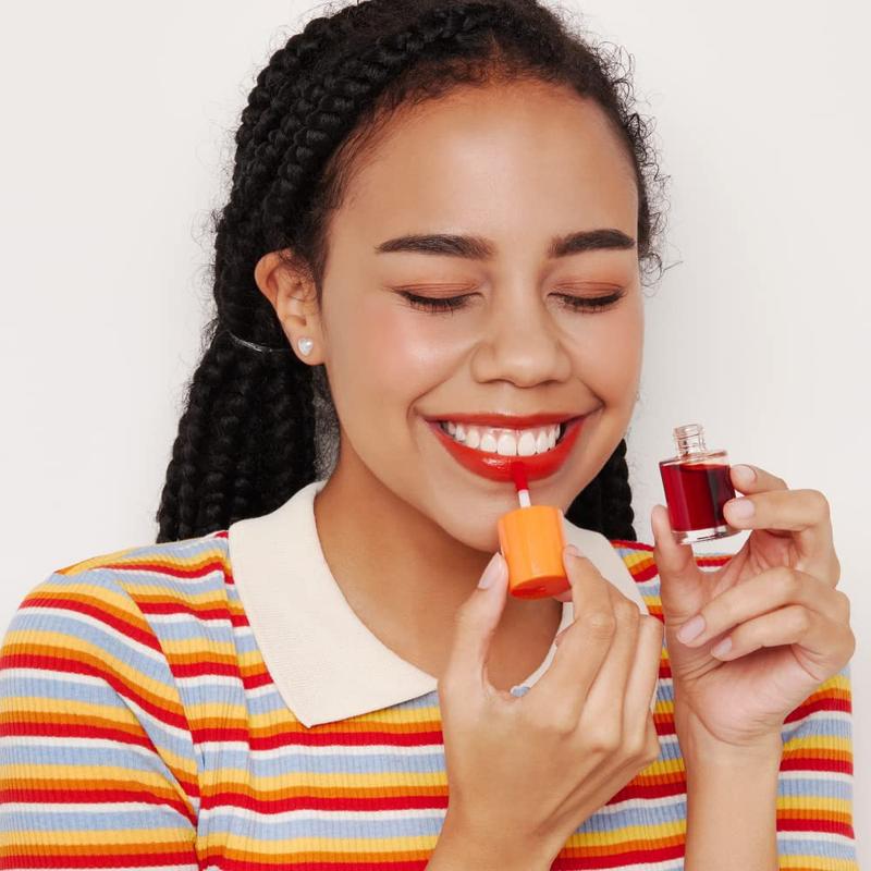 ETUDE Dear Darling Water Tint Vivid Color Lip Stain with Moisturizing Weightless & Non-sticky Finish Lip Stain | Smudge-proof & Lightweight Lip Tint | K-beauty Gloss Korean Lipgloss Lipstick