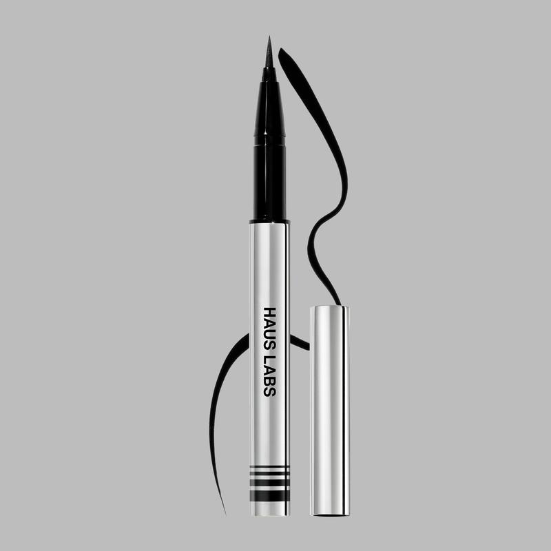 CLEAR CUT WATERPROOF LIQUID EYELINER – BLACKEST BLACK, CLEAN FORMULA, SMUDGE-PROOF FINISH Brush Lipliner Makeup Carbon