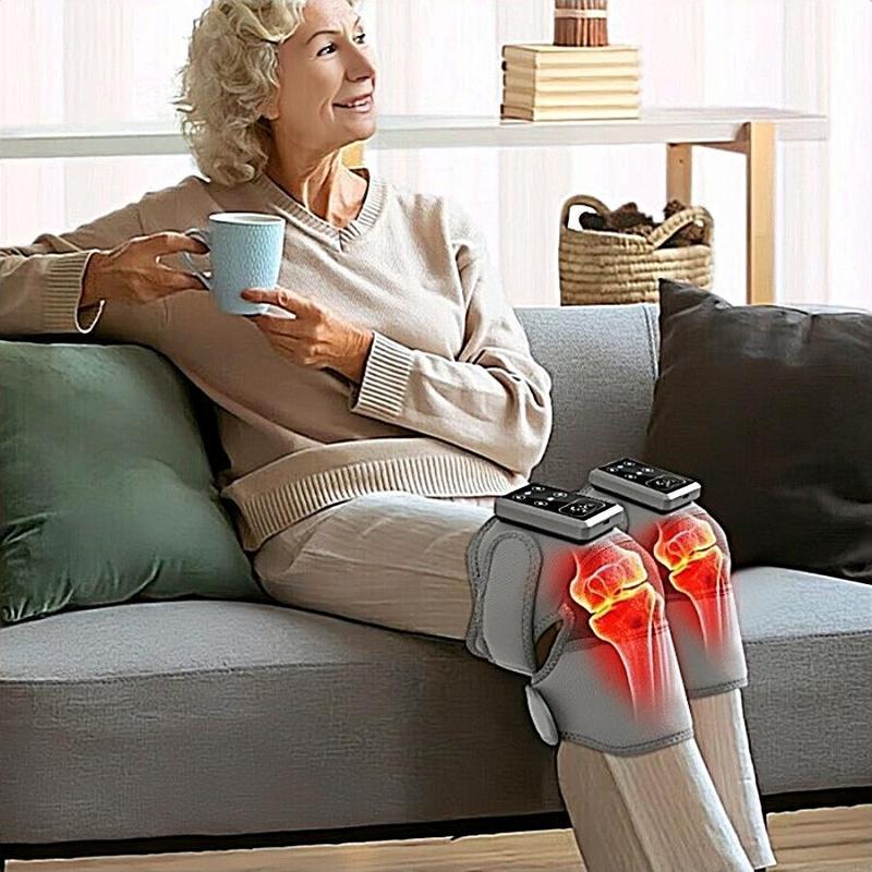 3-in-1 Heated Knee Shoulder Elbow Massager, 1 Box Knee Relief, Multi-functional Heated Massager with 3 Massage Modes, Personal Care Appliances, Christmas Gift