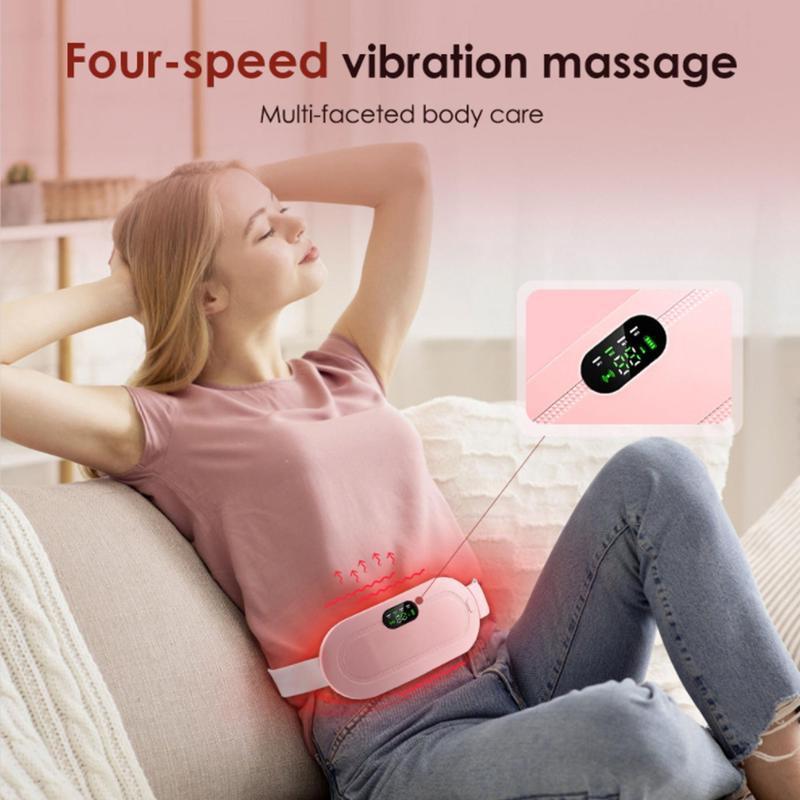 Summer Portable Heating Pad, Comfort Electric Heating Belt, Fast Heating Warm Belt, Heating Pad for Stomach Pain, Belly & Back Heating Belt, Cordless Heating Pad Fast Heating Warming Belt, Heat Stick, Summer Gift,  Magic Heat Compress