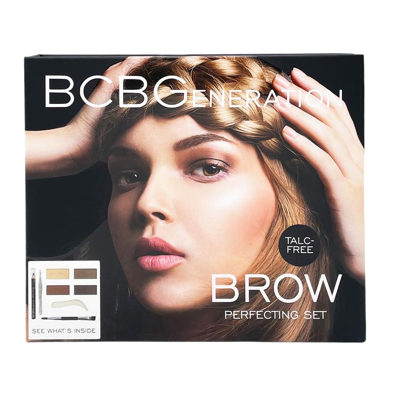 BCBGeneration Brow Perfecting Set - All-Inclusive Brow Kit - Creates Easy and Flawless Brows - Shape, Define, and Groom Brows Anywhere - 6 4 pcs