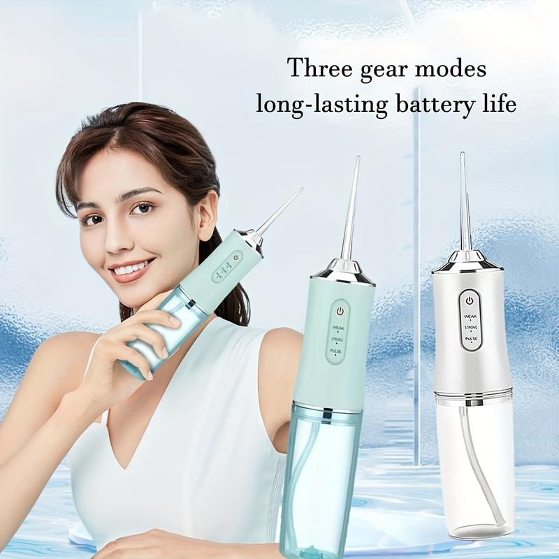 Electric Water Flosser, Smart Chip for Precision Pressure Control, 360° Rotating Nozzle, Oral Irrigator, Deep Clean Teeth and Gums, Christmas Gift