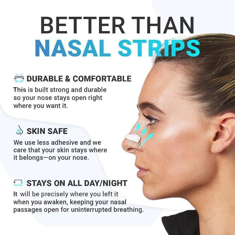 30PCS Breathing Nasal Strip Starter Kit,Magnetic NasalStrip Starter Kit and 30 Day Supply Strengh OralApplicator