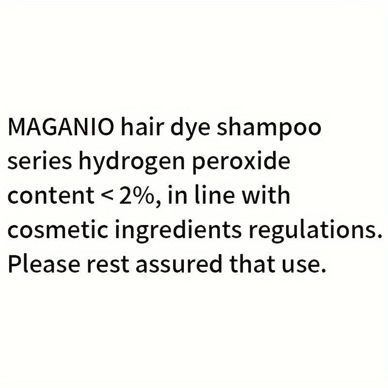 Plant Extract Bubble Hair Dye Shampoo, 10pcs box Natural Extracts Hair Dye Permanent, Suitable for Both Men and Women, Hair Care & Styling Product