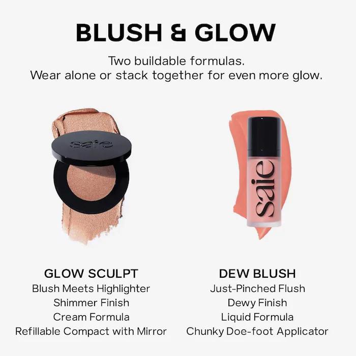 Blendable Liquid Blush - Dewy Color for a Flawless Look - Blemish, Balm