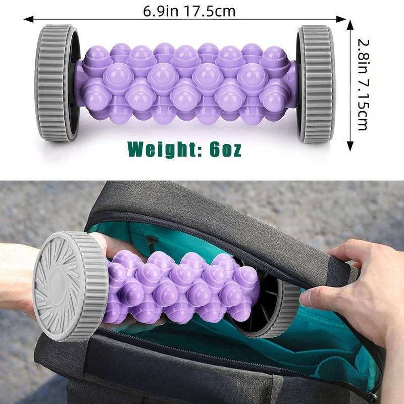 Christmas Foot Roller for Plantar Fasciitis Relief, Manual Deep Tissue Foot Massager, Reflexology Foot Massage Tool, Trigger Point Foot Massage Roller Tool for Arch Or Heel Recovery Christmas Gifts