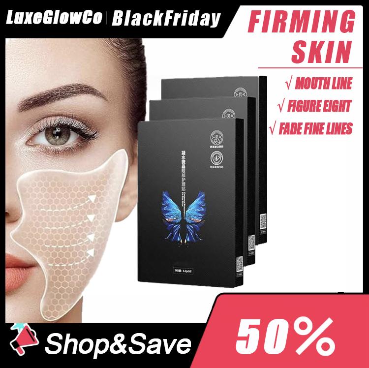 Black Friday Deals Microcrystalline Nasolabial Folds Removal Mask,V-Face Lifting Mask,Magic Strips for Face Wrinkles and Sagging Jaw,Nasolabial Fold Patch,Reduce Fine Lines,Skincare Skin Repair,Comfort,Freebies,great deals Hydrate Hydrating