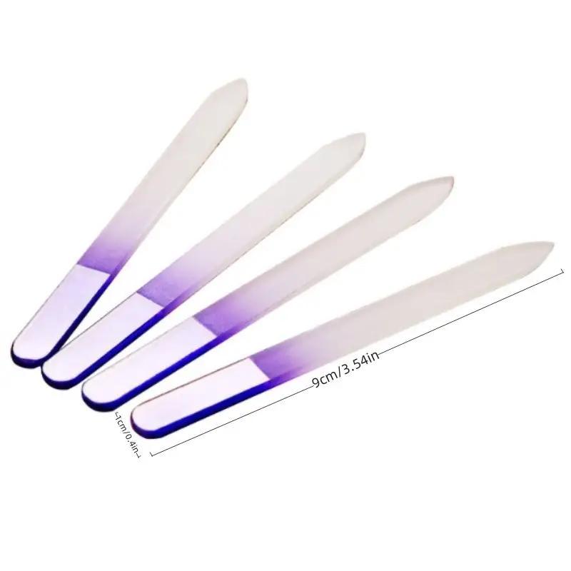 Double Sided Nail File, 10pcs Nail Care Tools for Natural Nails and Acrylic Nails, Nail Art Tools for Women & Girls