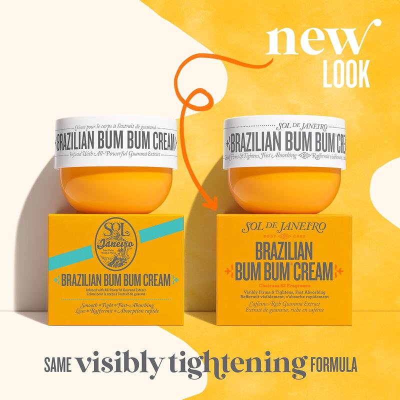 Brazilian Bum Bum Cream by SOL DE JANEIRO for Body Care and Comfort Lotions  Skin Care Cosmetic Skin Repair