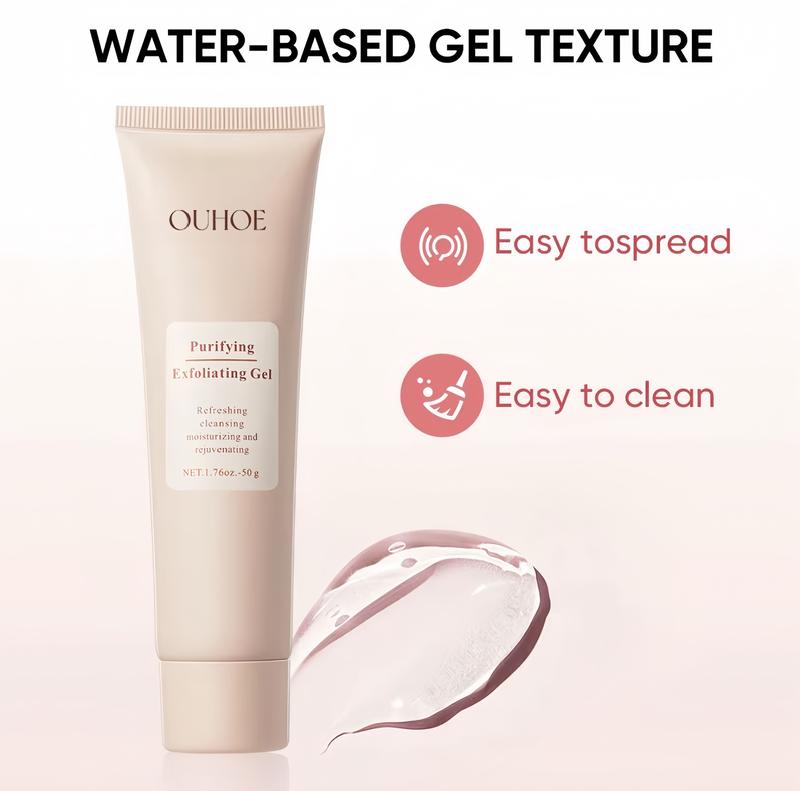 Purifying Exfoliating Gel 50g 1.76oz for Facial Skincare and Skin Repair, Facial Scrub, Comfort, Cleansing skin moisture Cleanser, Cherry Blossom