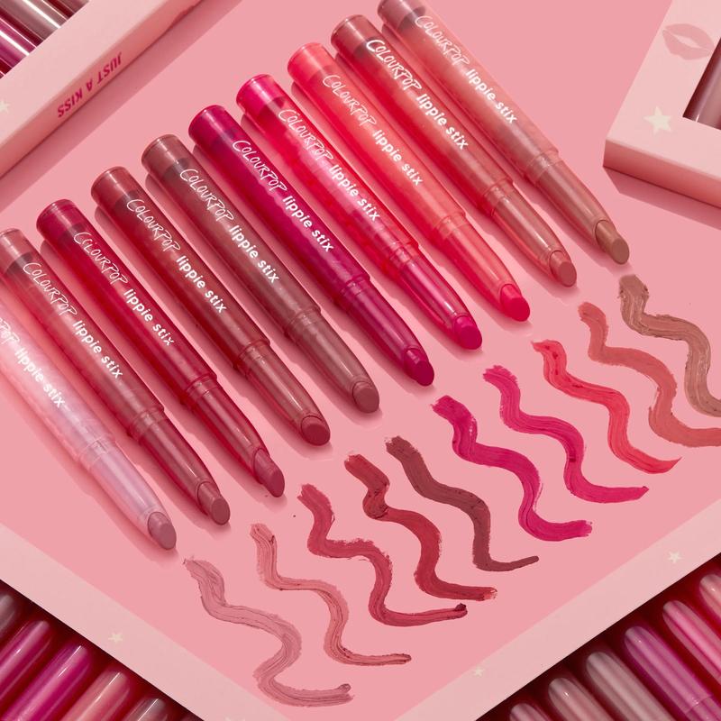 ColourPop® Just a Kiss Lippie Stix Vault - Pinks - Pinky Nude - 10Pck