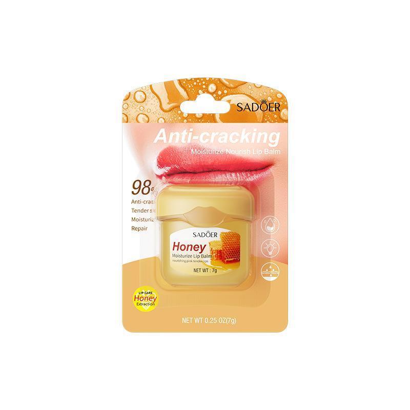 Moisturizing Honey Lip Balm, Anti-Cracking Lip Stick, Hydrating Lip Balm Prevents Dry Cracks, Lip Care Product