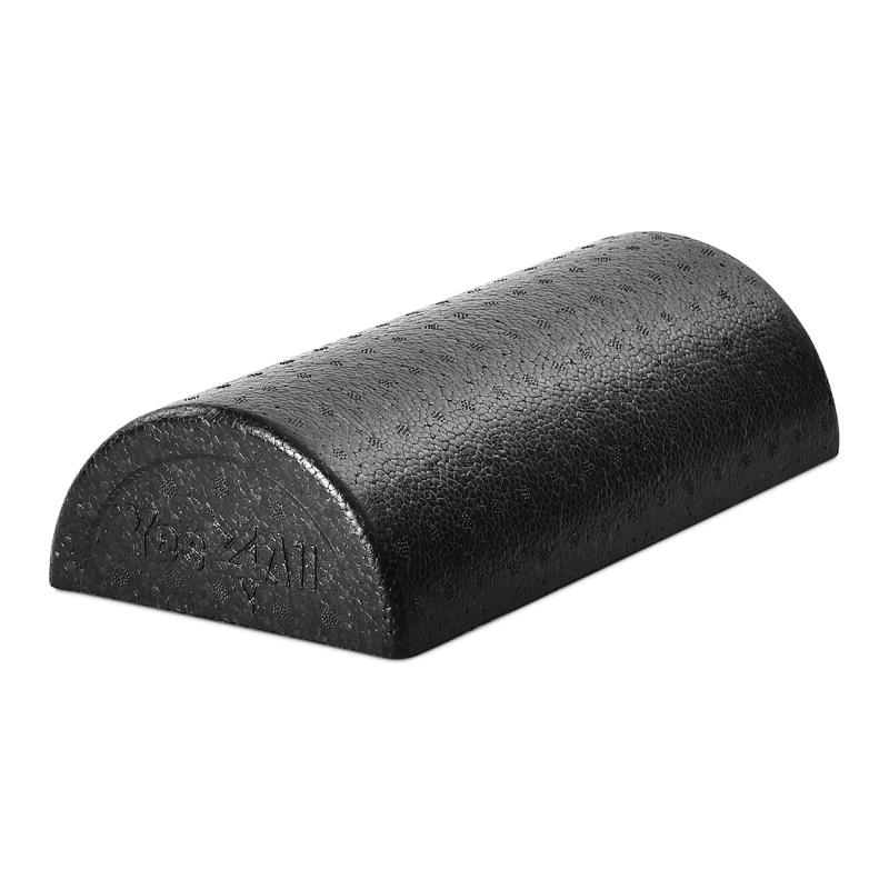 High Density Half Round Foam Roller Support Pain Relieved, Back, Leg and Muscle Restoration, 12