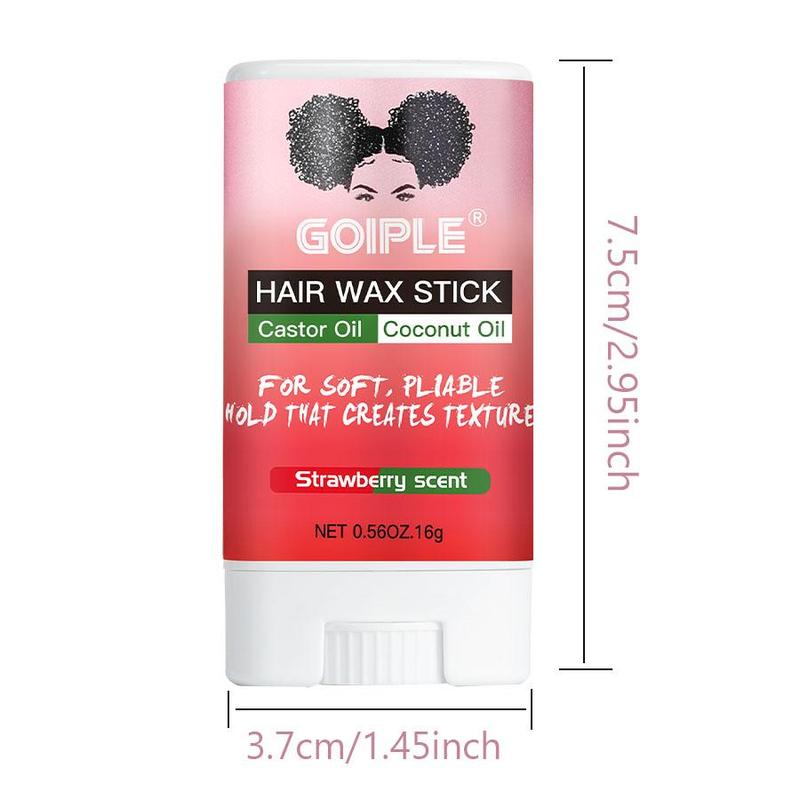 Long Lasting Hair Wax Stick, Frizz Control Hair Styling Wax Cream, Fly Away Hair Tamer for Women & Men, Hair Edge Control Wax Stick, Christmas, Christmas Gift