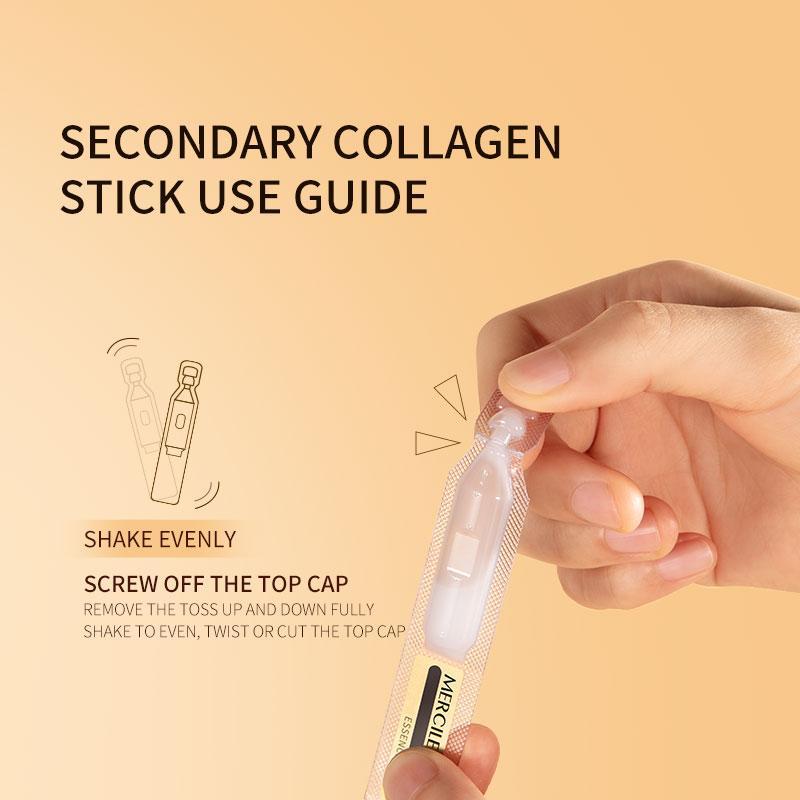 Collagen Peptide Essence, 3 Boxes Moisturizing & Firming Facial Serum, Hydrates and Smoothes Skin, Skin Care Product for Women & Men