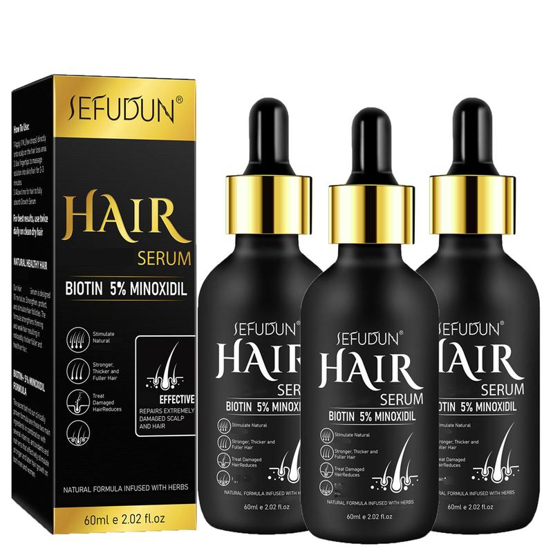 Sefudun Minoxidil Serum for Hair- 5% - 60ml - Haircare and Comfort