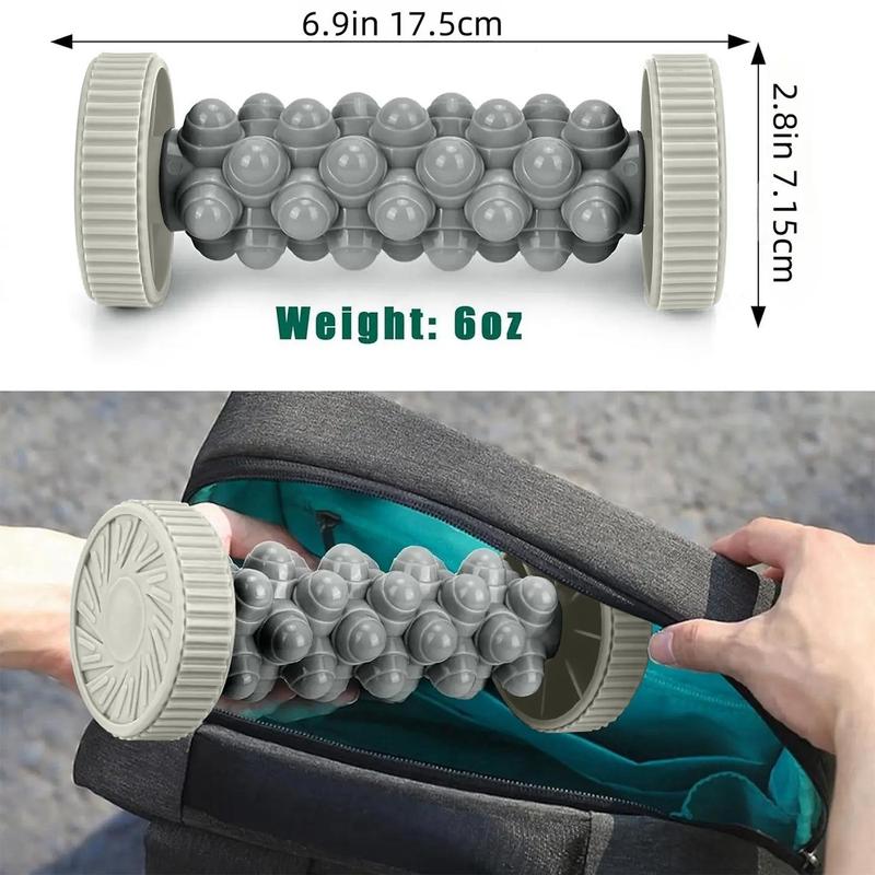 Christmas Foot Roller for Plantar Fasciitis Relief, Manual Deep Tissue Foot Massager, Reflexology Foot Massage Tool, Trigger Point Foot Massage Roller Tool for Arch Or Heel Recovery Christmas Gifts