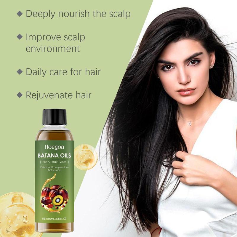 Batana Oil Hair Care Oil & Hair Mask, Nourishing & Moisturizing Hair Care Product for Dry & Damaged Hair, Hair Care & Styling Product for Women & Men