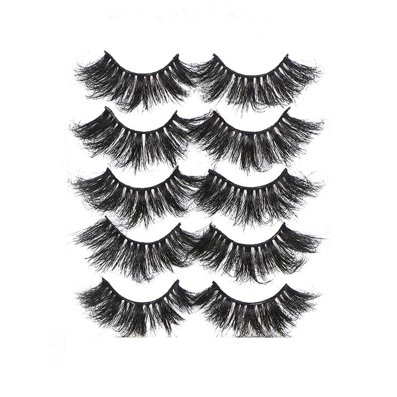 Bling Hair Fashion 5 Pairs 3D Eyelashes