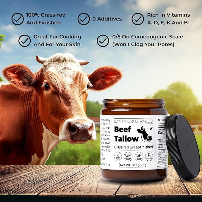 Santa Cruz Paleo Beef Tallow (Facial Moisturizer)