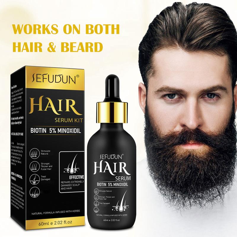 5% Minoxidil Oil for Hair & Beard-60ml (Various combination sets) Hair Care Comfort