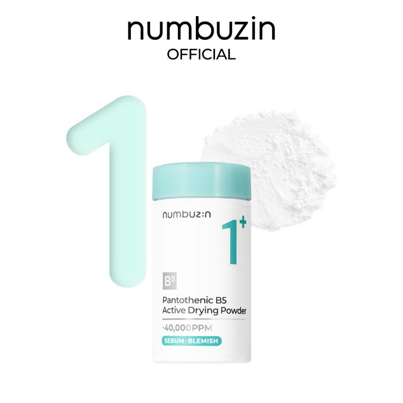 numbuzin No.1 Pantothenic B5 Active Drying Powder | All-in-one Acne Treatment | Reduce Excess Oil, Acne | Pantothenic Acid Dressing