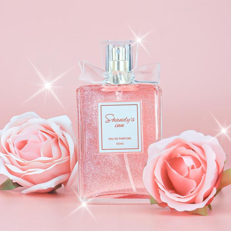 50ml Women's Perfume, Long Lasting Refreshing Rose Scented Perfume, Elegant Fragrance Gift for Women, Trendy Perfume for Party and Daily Life