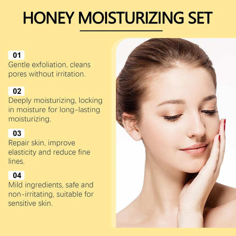 Honey Series Moisturizing Peeling Set