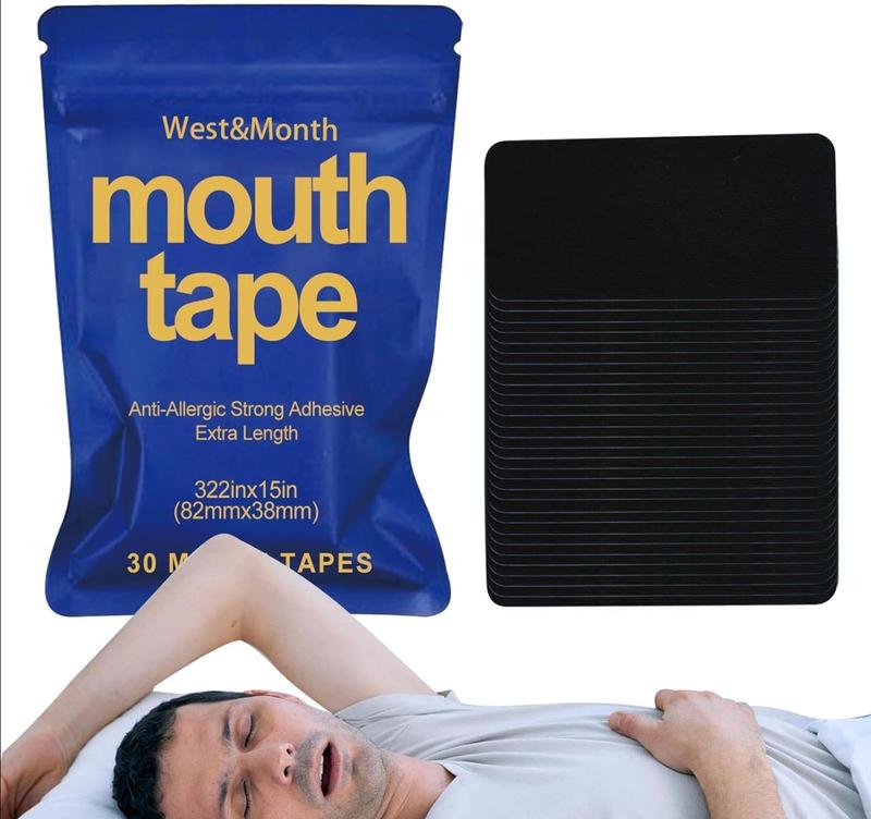 Comfort Sleep Patch, 30pcs set Anti-snoring Mouth Tape for Mouth Breathing, Anti Snoring Sleep Sticker for Daily Use Gift Skincare