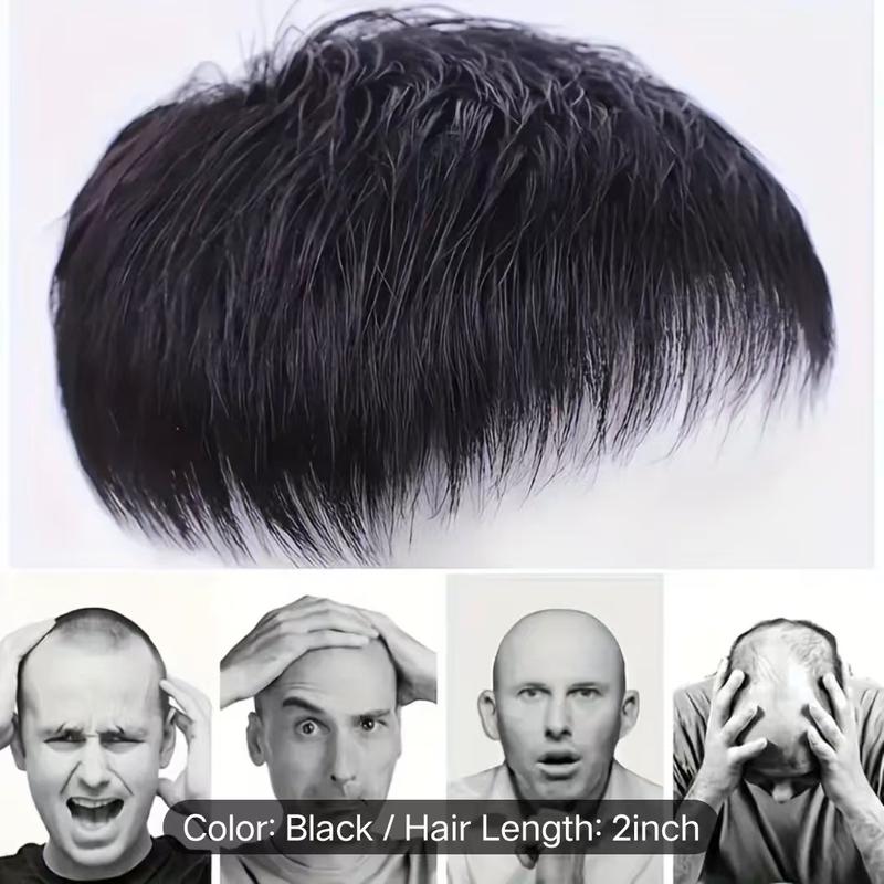 Fit Men's Hair Toppers - Easy Clip-In, Comfortable & Versatile For All Hair Types, Perfect For Thinning & Loss