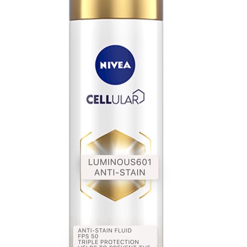 NIVEA LUMINOUS 630 ANTI-STAIN FLUID SPF 50 OF 40 ML    NIVEA FLUIDO LUMINOUS 630 ANTIMANCHAS FPS 50 DE 40 ML dark spot luminous nivea serum