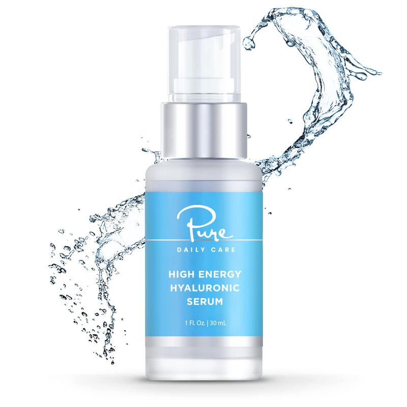 Pure Daily Care Hyaluronic Serum for NuDerma Wands - Long Lasting Hydration and Plumping for Silky-Soft, Hydrated Skin - Moisture, Skincare Comfort Skin Repair