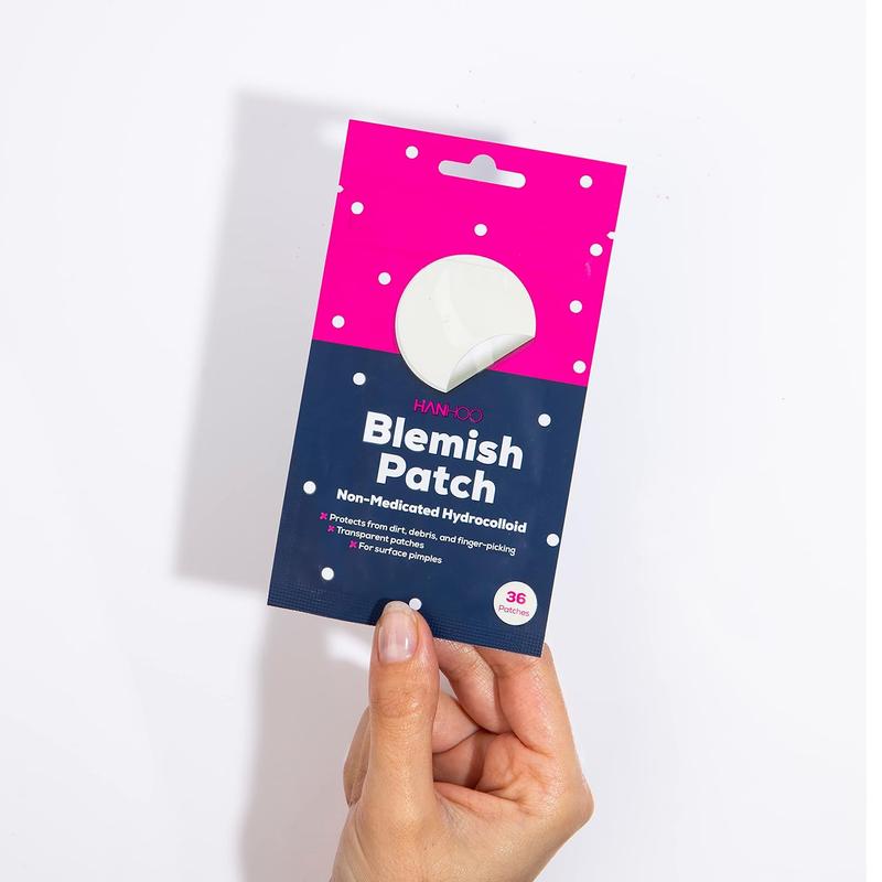 Blemish Hydrocolloid Patch | Daily Skin Repair Spot Treatment | For Face and Body | Korean Beauty Skincare & Cruelty-free & Vegan | 36 Patch Acne