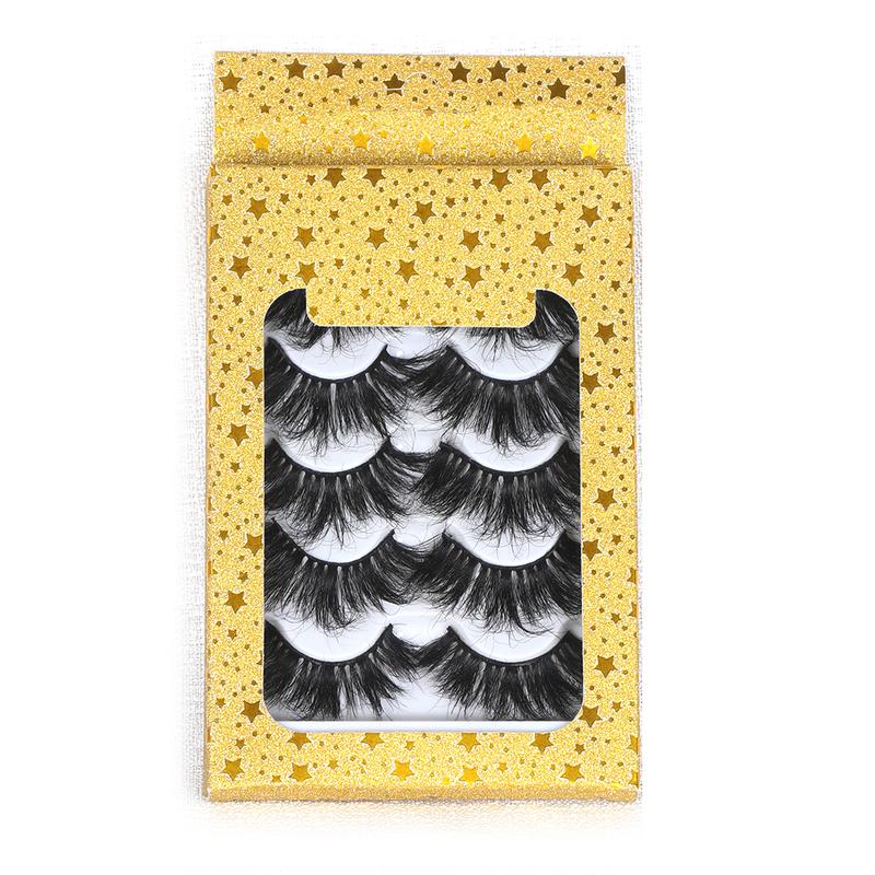 Bling Hair Fashion 5 Pairs 3D Eyelashes