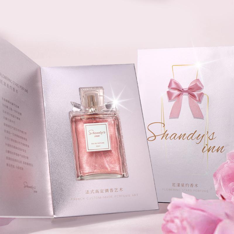 50ml Women's Perfume, Long Lasting Refreshing Rose Scented Perfume, Elegant Fragrance Gift for Women, Trendy Perfume for Party and Daily Life