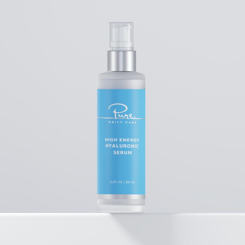 Pure Daily Care Hyaluronic Serum for NuDerma Wands - Long Lasting Hydration and Plumping for Silky-Soft, Hydrated Skin - Moisture, Skincare Comfort Skin Repair