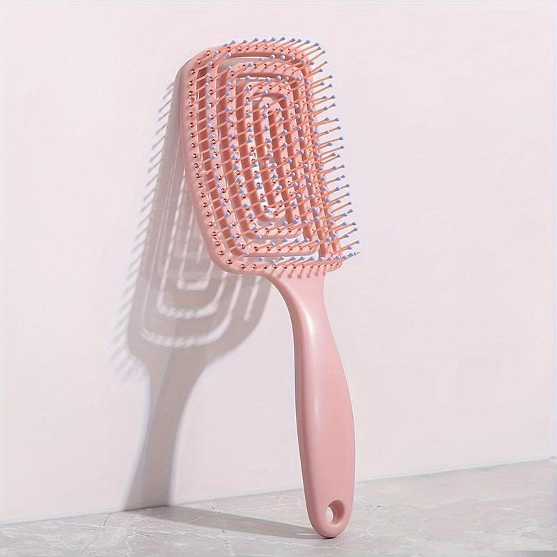 Hair Brush Set, 2 Counts set Hair Detangling Brush, Versatile Finishing Comb for Wet & Dry Hair, Smooth, Knot-free Hairdressing Tool, Hair Products, Christmas Gift