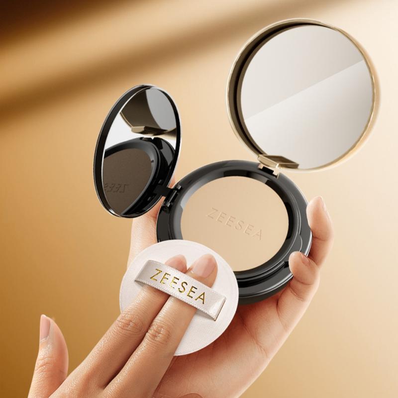 ZEESEA-Black Truffle Essence Double-layer Air Cushion Cream controls oil, shrinks pores, and has high concealing power for dry skin  Foundation Concealer Makeup