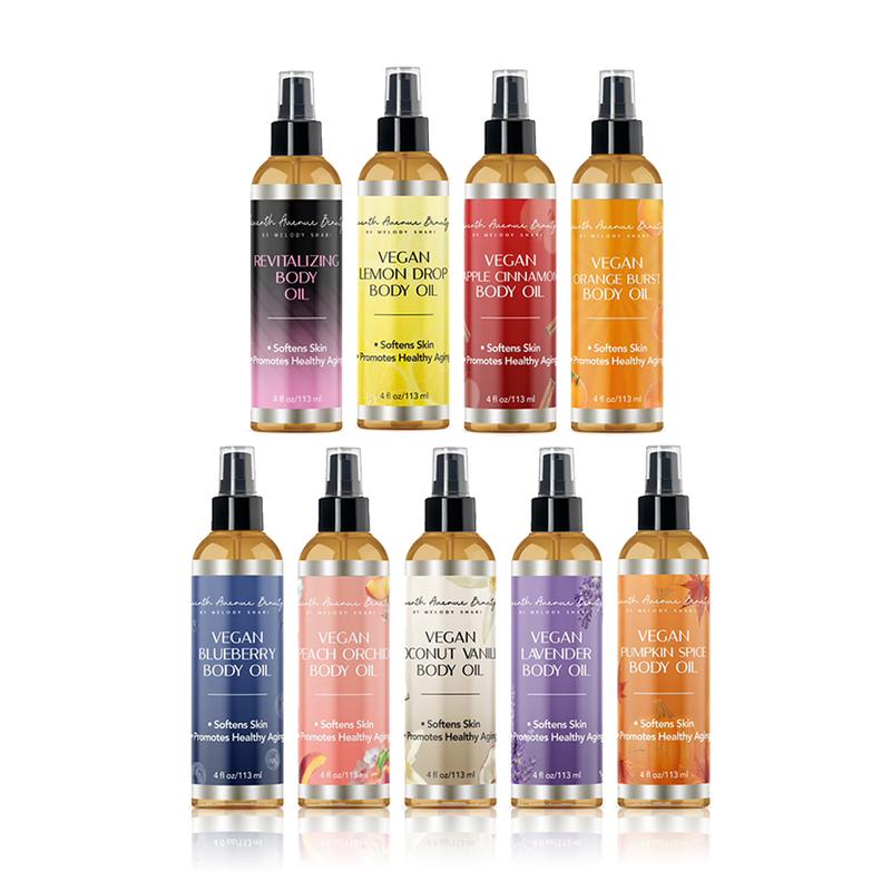 RELAX & REFRESH Vegan Revitalizing Body Oil Mega Bundle: Hydrating & Nourishing