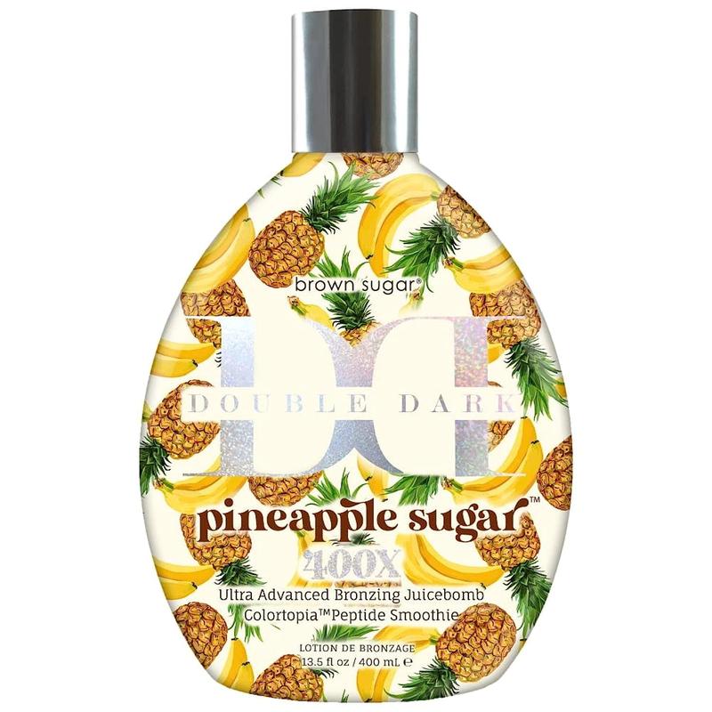 Brown Sugar Pineapple Sugar 400X Ultra Advanced Double Dark Bronzing Juicebomb 13.5oz