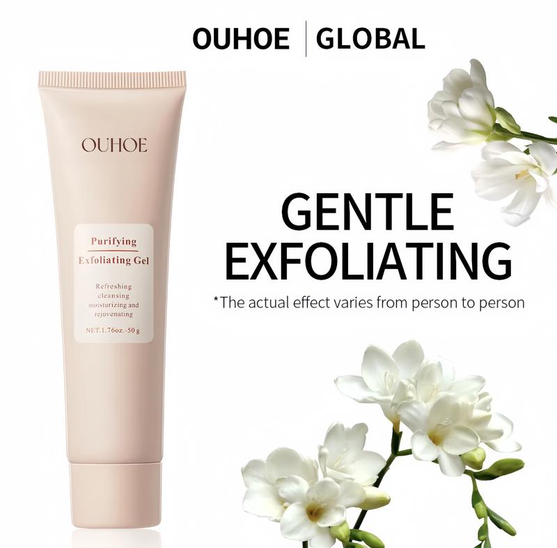 Purifying Exfoliating Gel 50g 1.76oz for Facial Skincare and Skin Repair, Facial Scrub, Comfort, Cleansing skin moisture Cleanser, Cherry Blossom