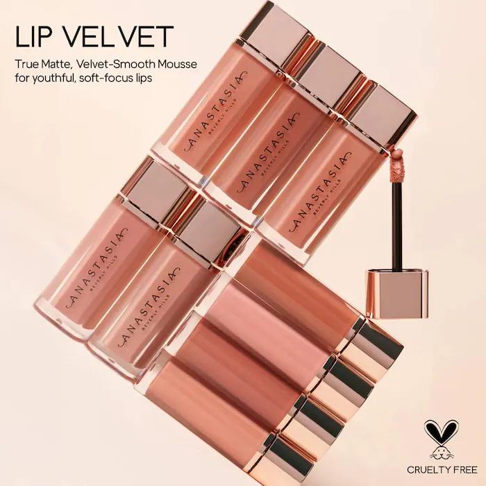 Velvet Lip Liquid Lipstick - Rosy Mauve Shade - Long-Lasting Makeup for Lips - Cosmetic