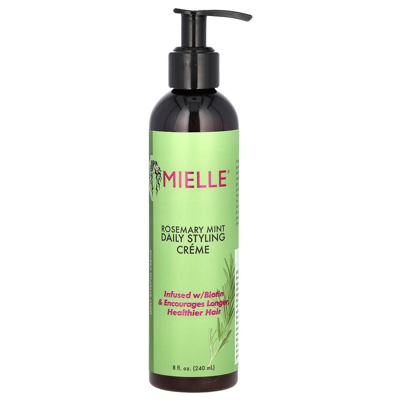 Mielle Daily Styling Creme, Rosemary Mint, 8 fl oz (240 ml)