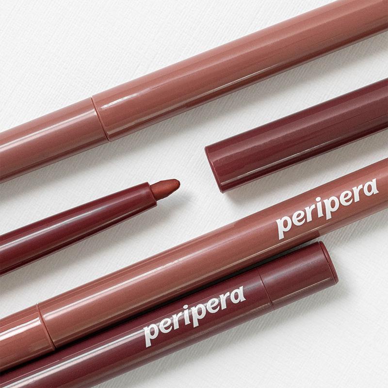 [PERIPERA Official Shop] PERIPERA Ink Velvet Lip Liner Set | Lip Tint + Lipliner | Long-Lasting Creamy texture | Velvet semi-matte finish | K-beauty